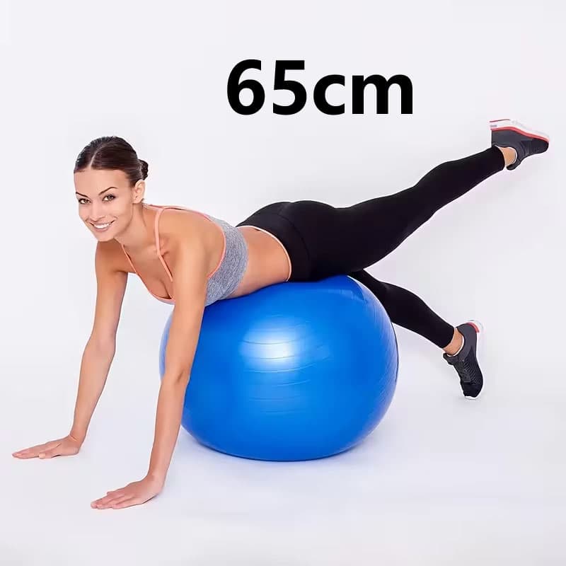 65cm Azul bola de yoga.