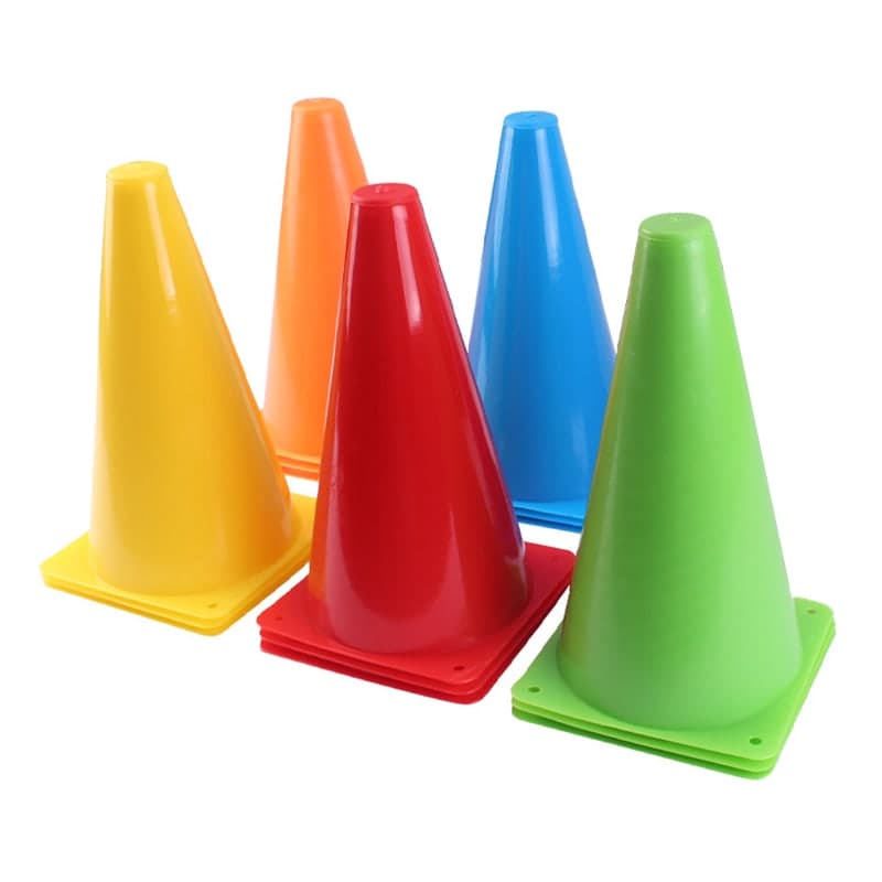Cono 20psc/set 18cm De Entrenamiento Crossfit Deporte/ Trafico 5 colores